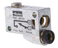 Parker Plunger 3/2 Pneumatic Manual Control Valve PXC Series