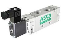 EMERSON – ASCO 5/3 W3 Pneumatic Control Valve - Pilot/Pilot G 1/4 521 Series 230V ac